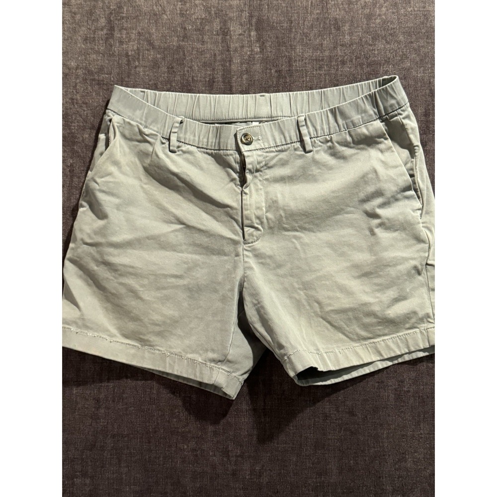Bear  Bottom Shorts 5.5 Men's Large Taupe Elastic Waist (I)
